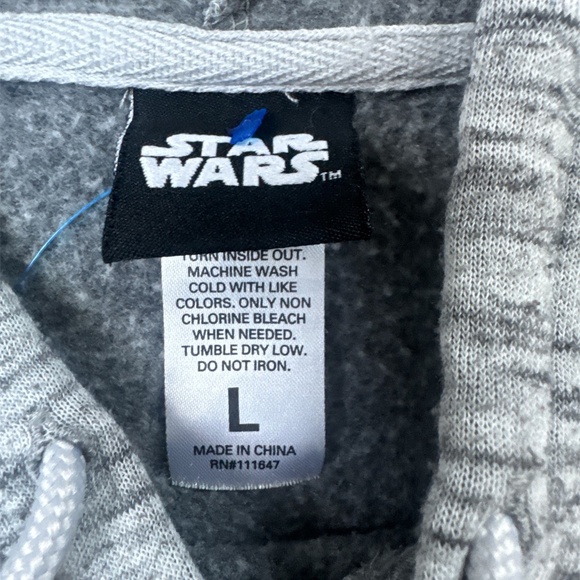 Official Star Wars Millennium Falcon Fleece Unisex Large Hoodie - Picture 3 of 5